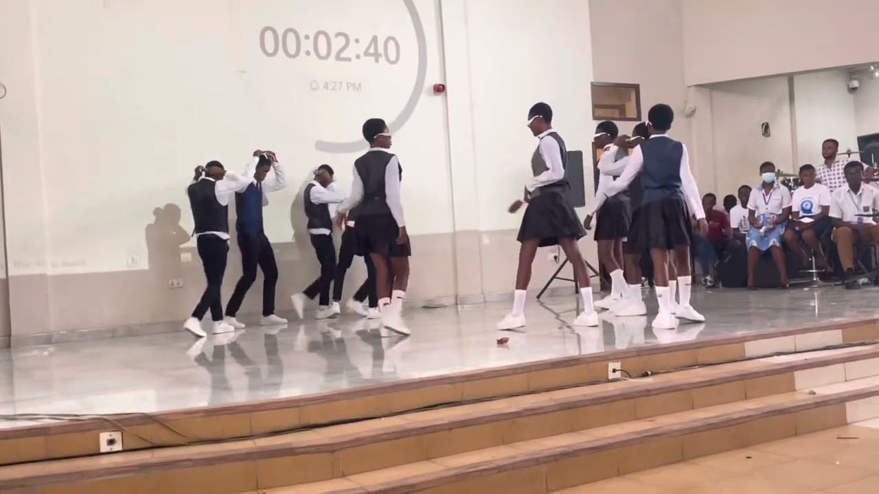 St. Jerome Shs performance that got people amazed at the end…..🔥🔥😍