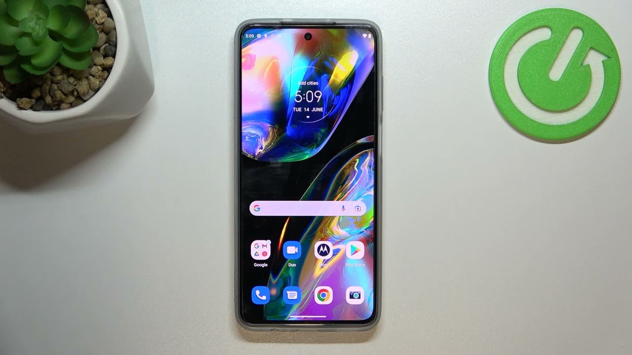 Motorola Moto G82 - How To Change Display Brightness Level