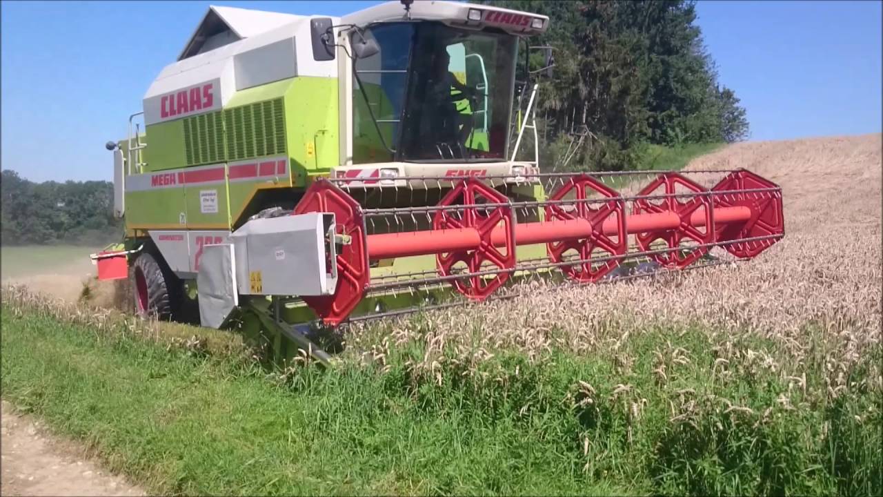 Weizen Ernte 2016 Claas|Stetzl|Gerbl|Fendt|Krone