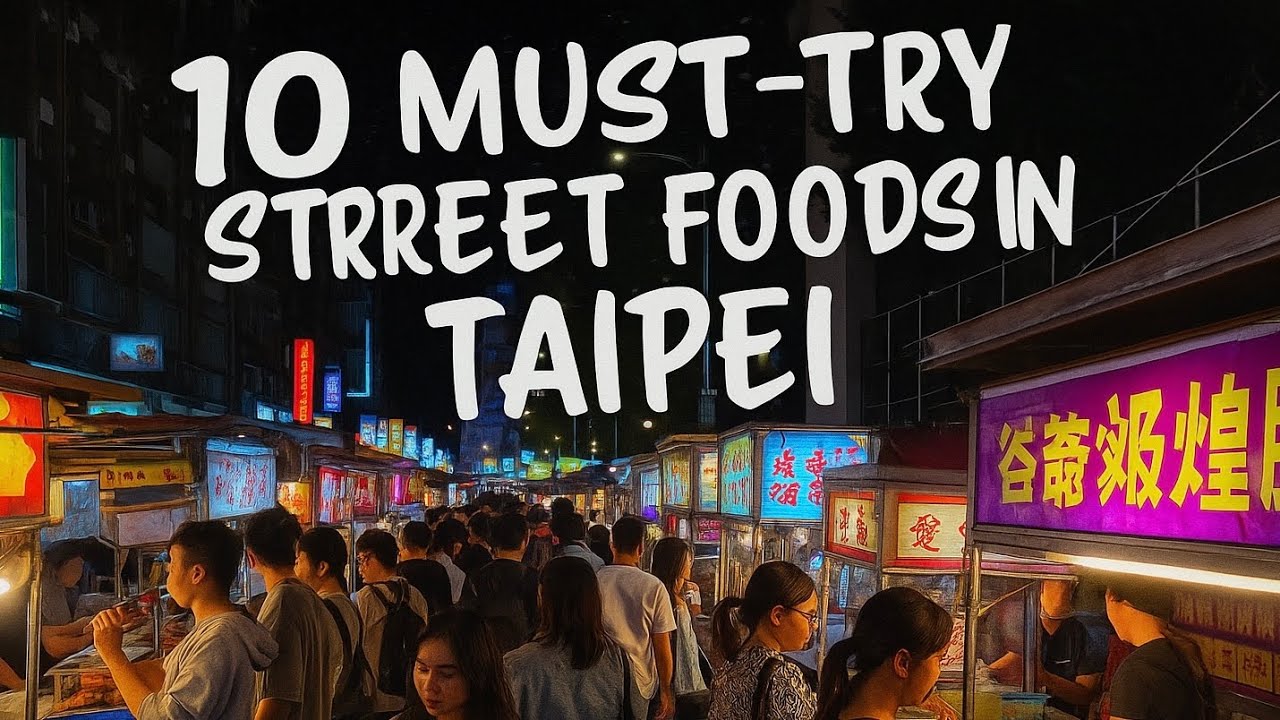 🇹🇼 10 Must-Try Street Foods in Taipei Night Markets | Best Taiwanese Food Tour 🍢🍠