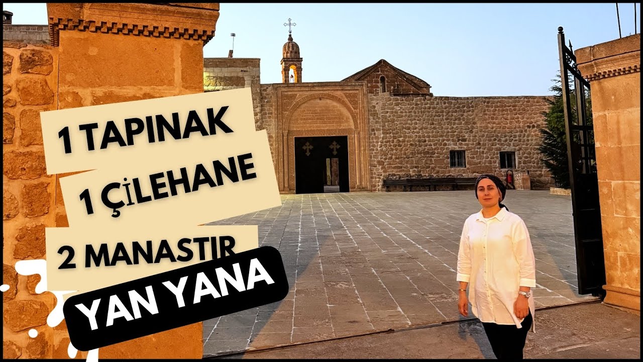 Mor Yakup Manastırı: Midyat Barıştepe (Selhê) Köyü #travel #vlog #mardin #gezilecekyerler