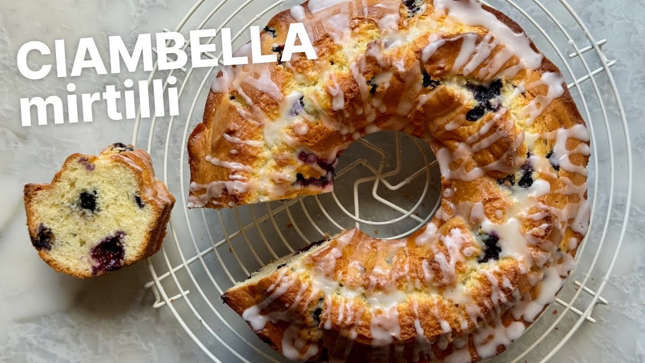 profumata e soffice: la mia Ciambella ai MIRTILLI