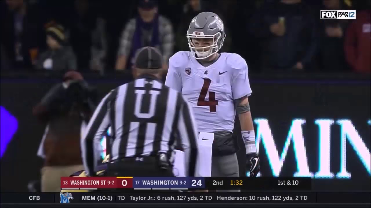 Washington Defense vs Wazzu (2017 Apple Cup)