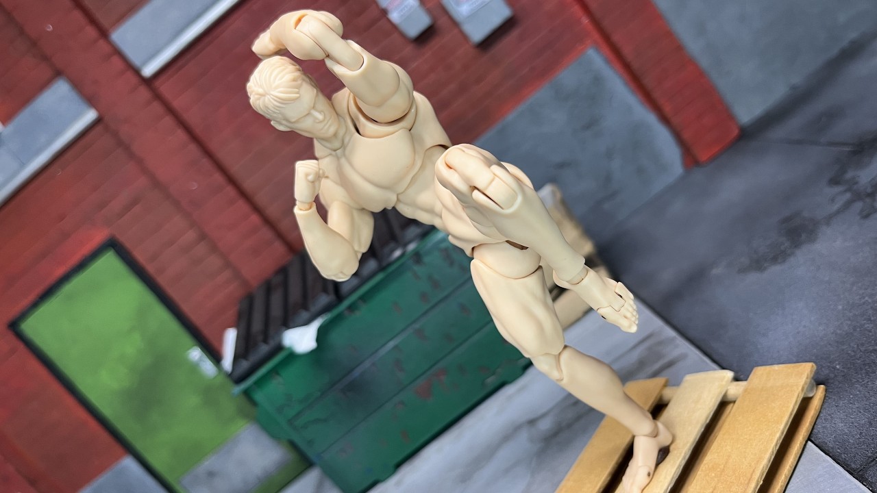 Cuerpo 1/12 con articulación profesional: Wind Toys a detalle