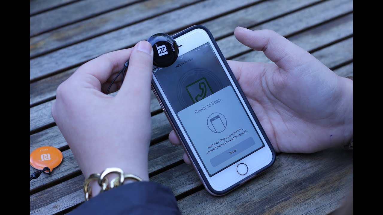 NFC21-Reader App f&uuml;r iPhone 7 - Hands-On Test