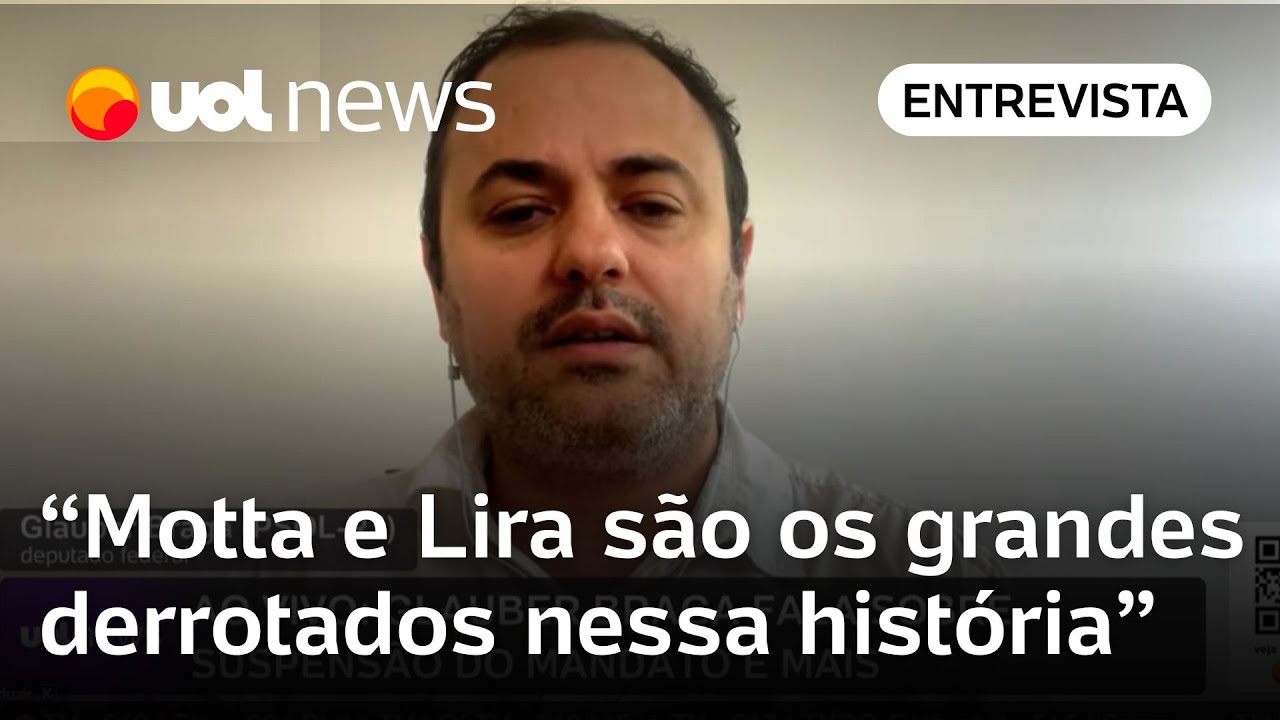 Motta e Lira são os grandes derrotados nessa história, plano deles deu errado, afirma Glauber Braga