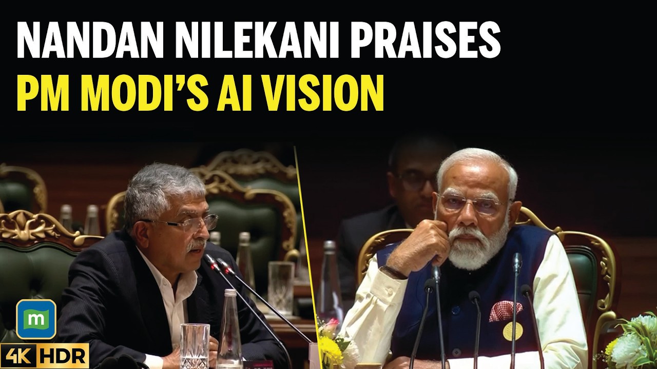Nandan Nilekani Praises PM Modi’s AI Vision for India’s Future | AI Impact Summit