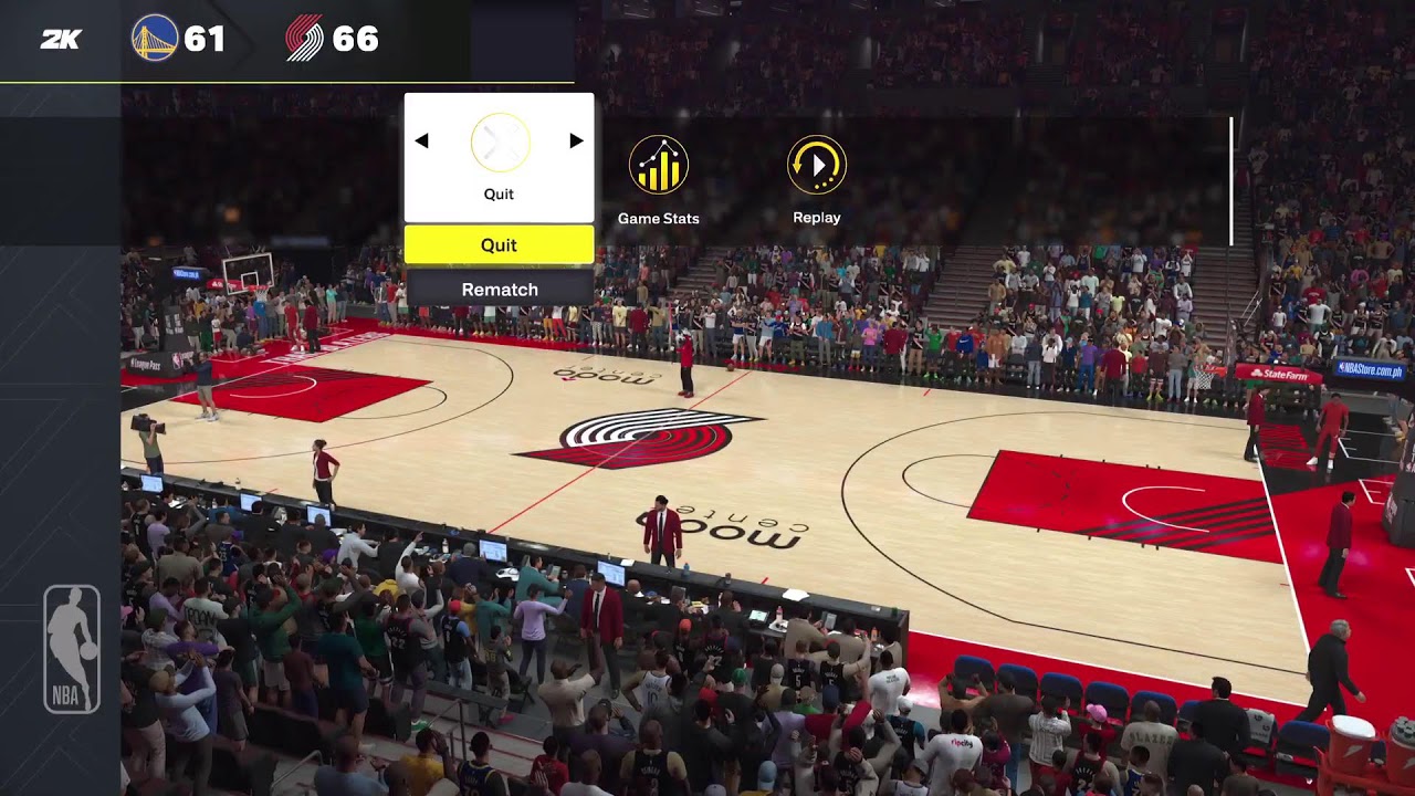Game 4 (0-3) | 2K26 | GSW vs POR| Kit vs Kent