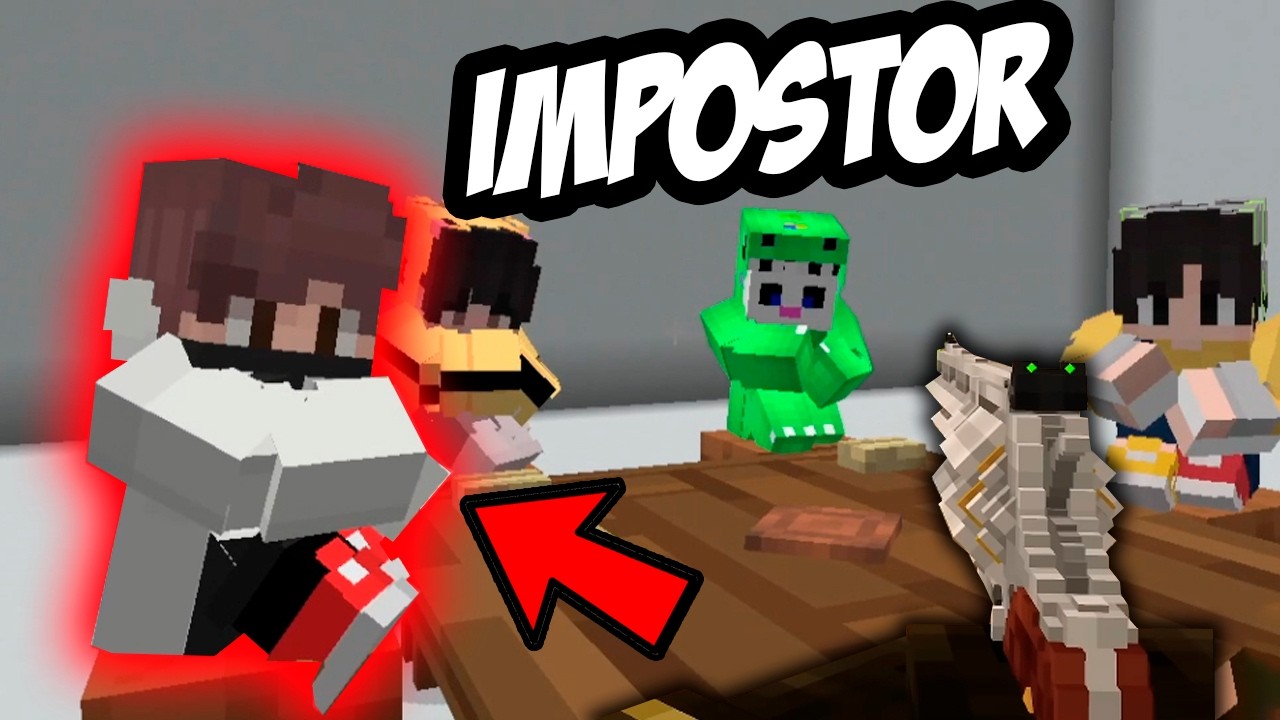 MINECRAFT pero debemos ELIMINAR al IMPOSTOR 💀