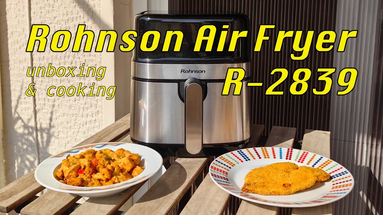 Rohnson Air Fryer R 2839 unboxing #grigsgr #airfryer #cookingathome