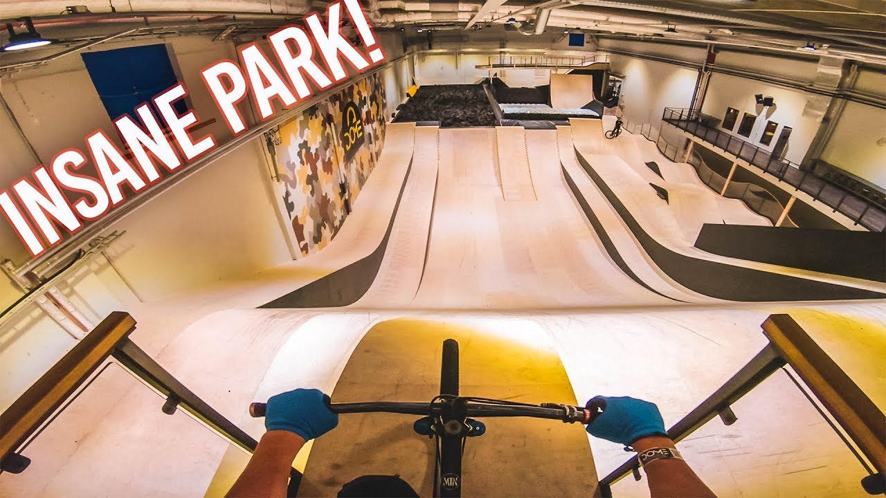 IST DAS DER BESTE INDOOR BIKEPARK der WELT?! Dome Adrenaline Zone Sweden