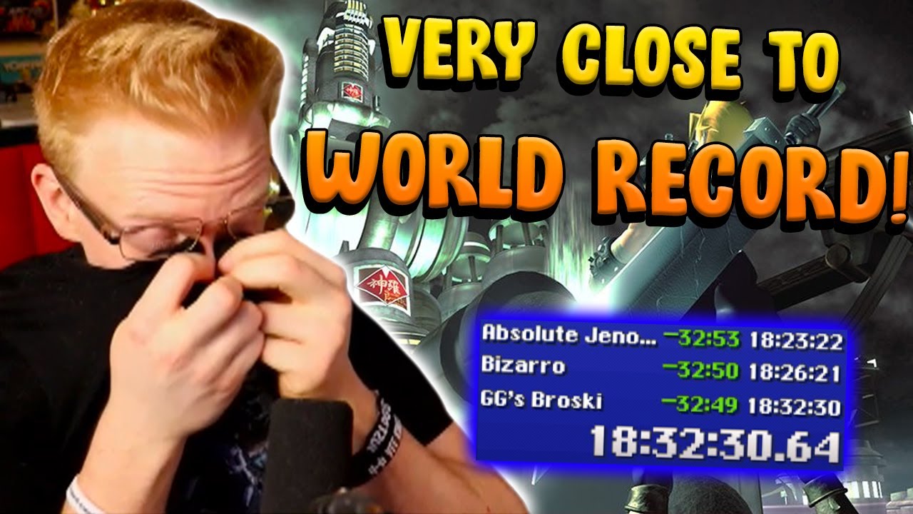 ОГРОМНЫЙ FF7 100% PB! МИРОВОЙ РЕКОРД ОЧЕНЬ БЛИЗОК!!!