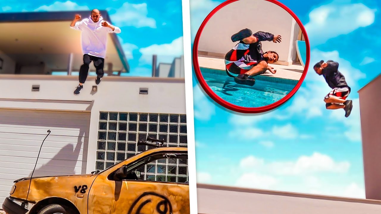 PARKOUR ARRISCADO POR TODA A CASA (deu m*rda) | Torres