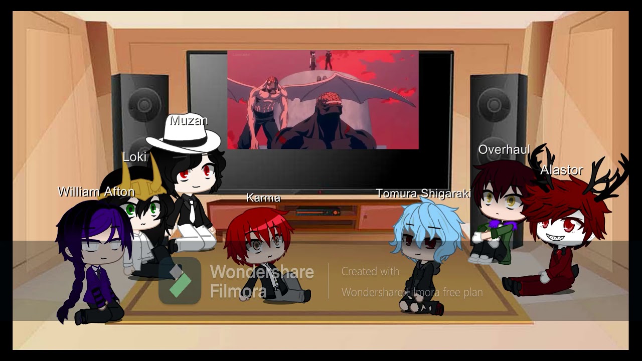 Fandom Villains react to AMV part 4 Gacha Club
