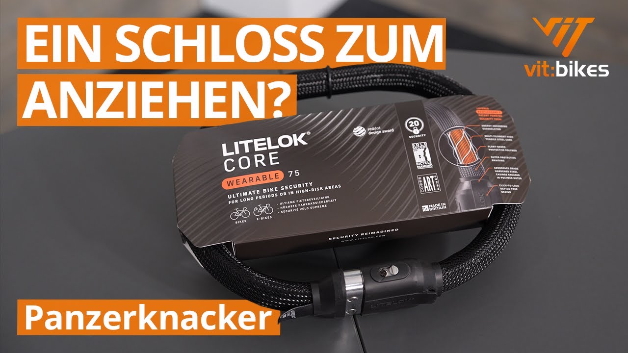 Das LITELOK CORE - Massiv und (fast) unzerstörbar! 😮🔒 vit:bikes Panzerknacker!