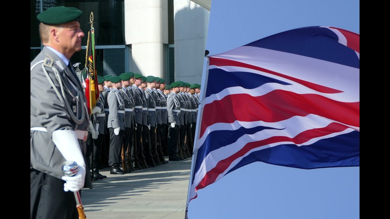 Militärische Ehren - Großbritanniens Premierminister Keir Starmer