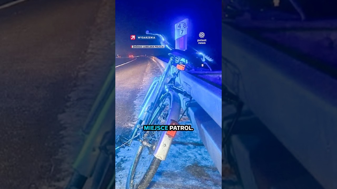 Rowerem po A2. Zaginiony 47-latek zatrzymany na autostradzie
