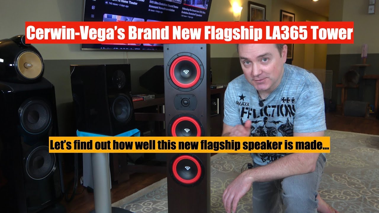 Взгляд изнутри на Cerwin-Vega LA365 — Hi-Fi теперь действительно доступен! #колонки #cerwinvega