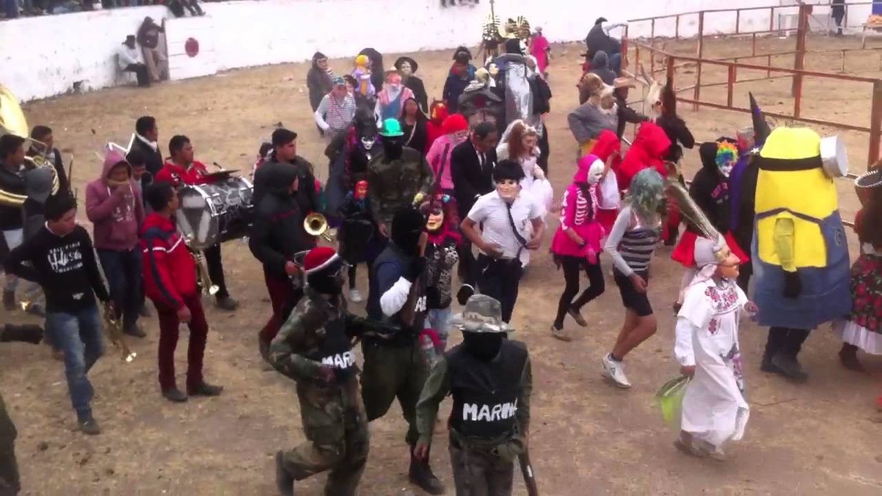 San Nicolás Atecoxco Hidalgo carnaval 2016