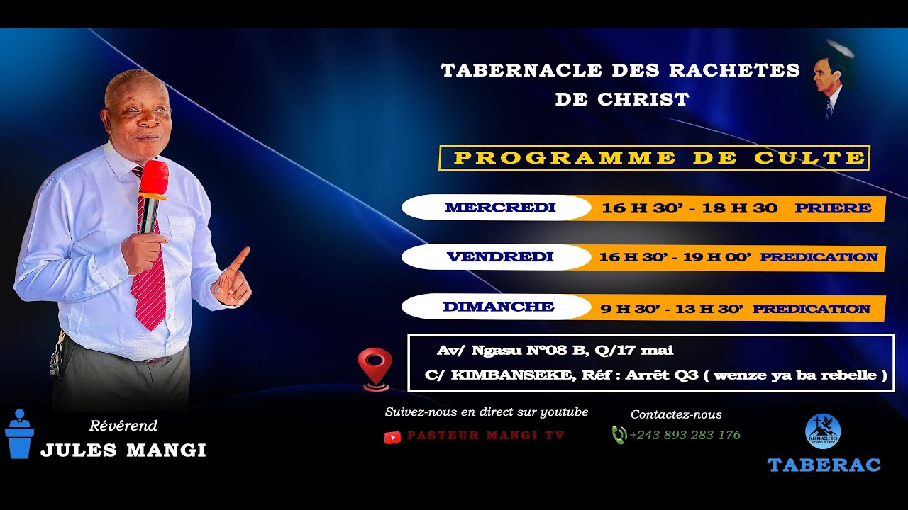 Culte dominical du  22-02- 2026 II MOMENT D'ADORATION AVEC FR BILLY