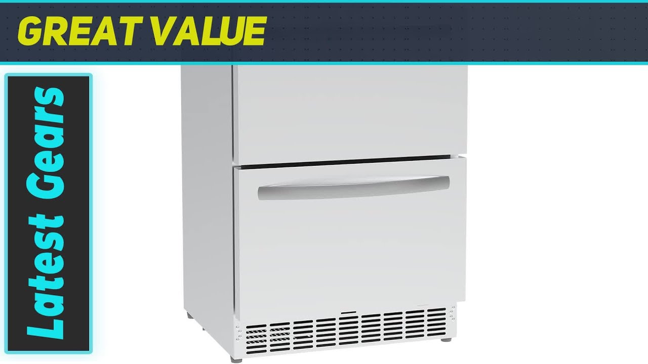 Eficentline 24 inch Weather Proof Indoor and Outdoor Under Counter Drawer Fridge: A Must-Have