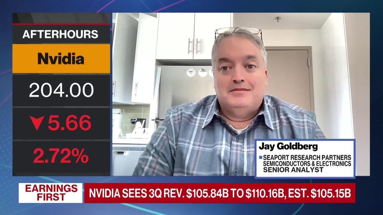 Nvidia's Results Aren't 'Impressive Enough,' Seaport's Goldberg Says