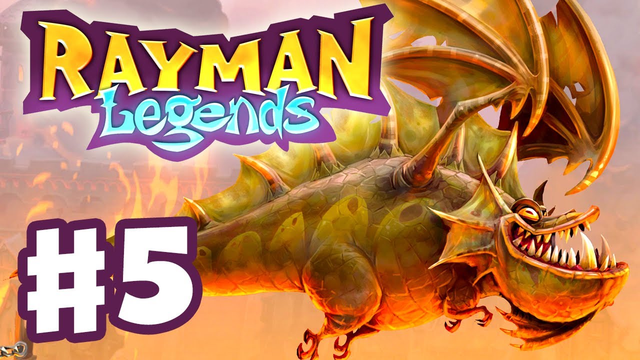 Rayman Legends - Gameplay Walkthrough Part 5 - Castle Rock (PS3, Wii U, Xbox 360, PC)