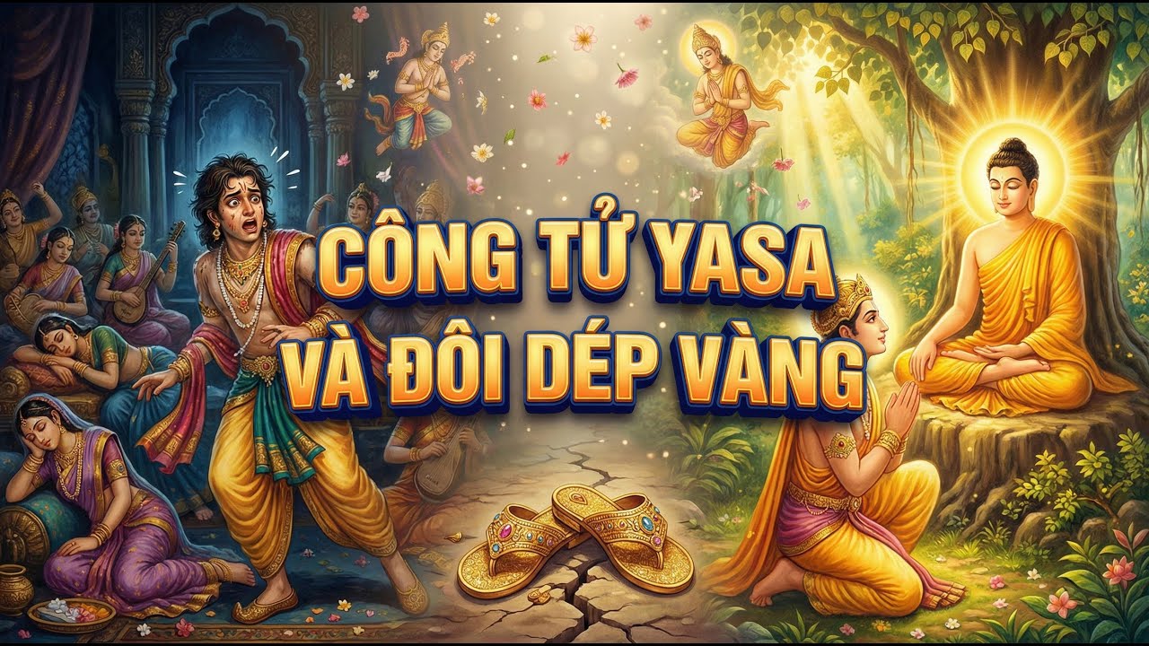 Sự Tích Yasa: Từ Bỏ Ngai Vàng Tìm Chân Lý | Truyện Phật Giáo Hay Nhất