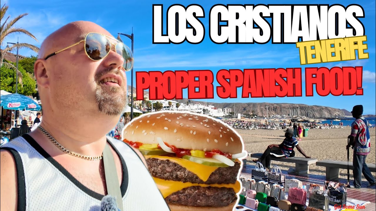 I promise its Real Spanish Food in Los Cristianos… but McDonald's Had Other Plans 😂🍔🇪🇸 still Proper!