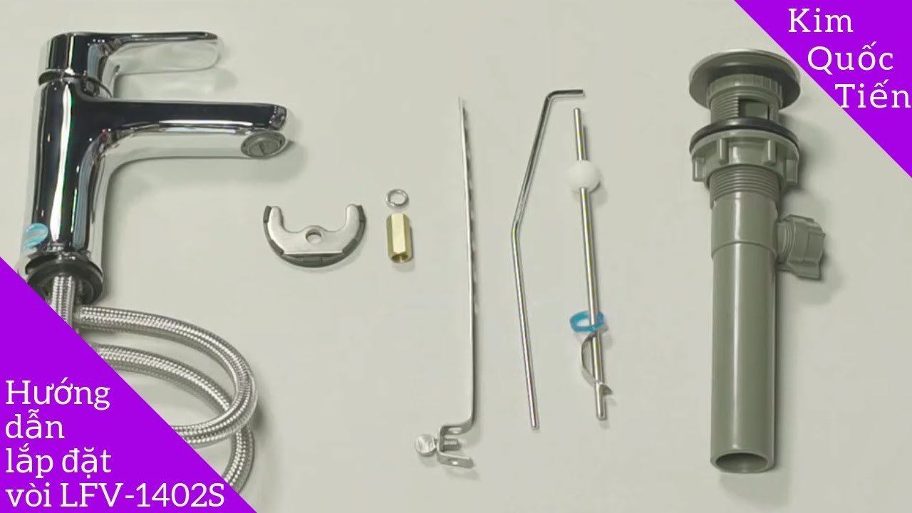 Hướng dẫn lắp đặt vòi chậu lavabo Inax LFV-1402S