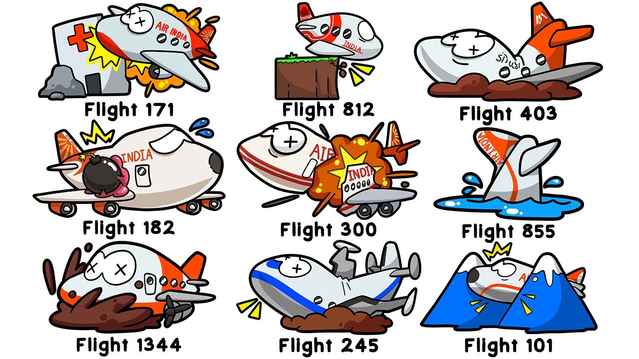 Every Worst Air India Accident Explained in 14 Minutes