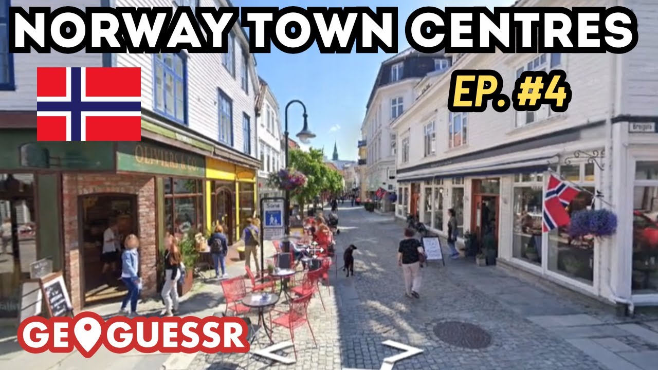 Norway Town Centres on GeoGuessr (EP#4): American uncovers NEW locations