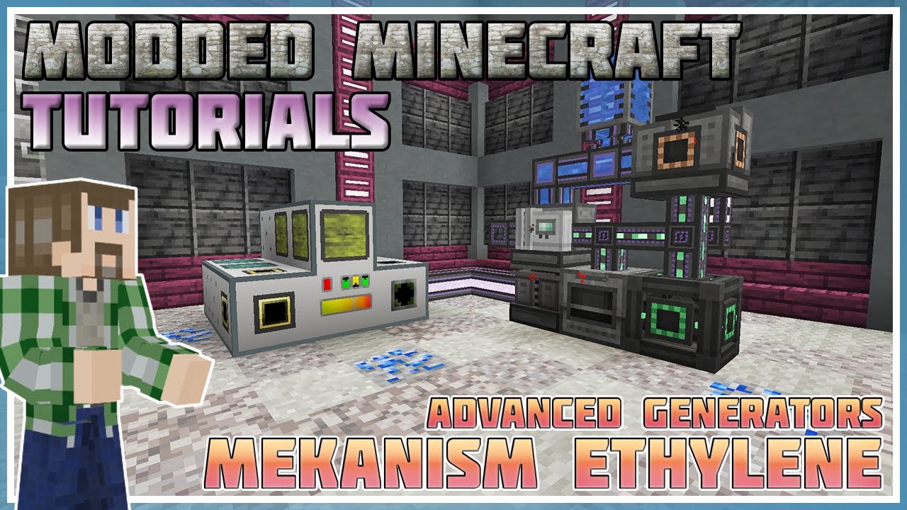 Making Mekanism Ethylene for Advanced Generators - Minecraft 1.12 - 1.19 - Modded Minecraft Tutorial