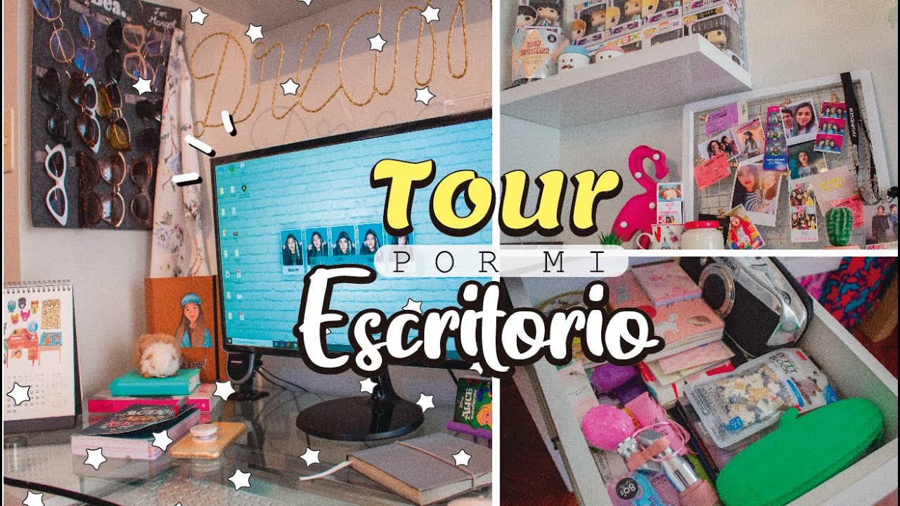 ¡¡TOUR por mi ESCRITORIO!! les muestro todo el chisme *HABLO SOBRE SHEIN* ♥ Margot Valdez