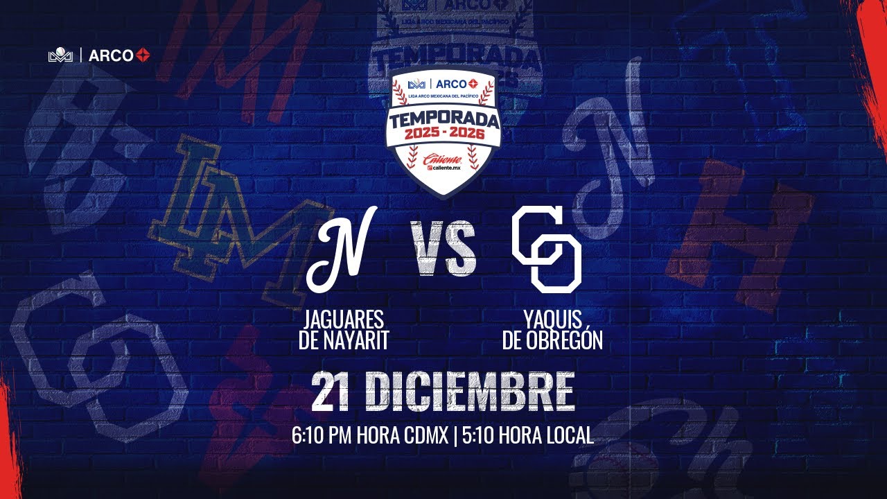 Jaguares de Nayarit  vs Yaquis de Obregón || 21 de Diciembre de 2025