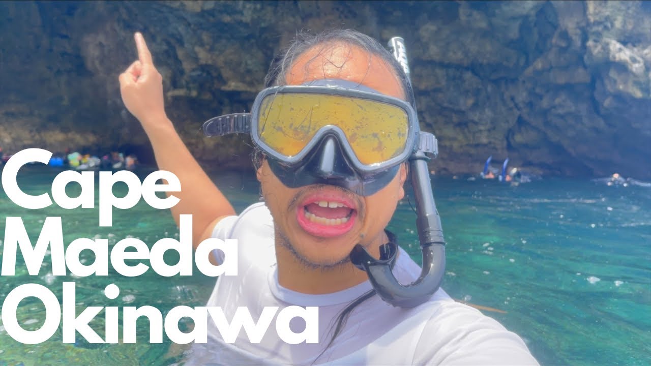 I snorkeled my way into the Blue Cave in Okinawa, Japan