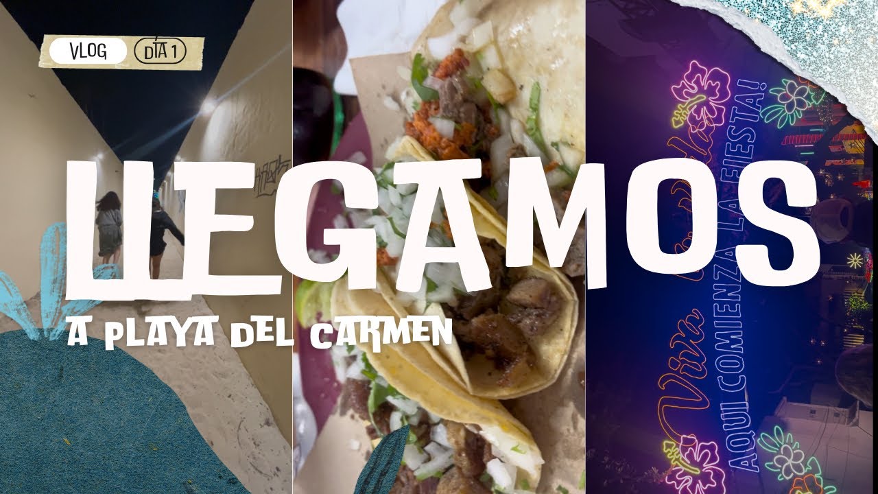 Guarden a los feos porque llegamos a conquistar Playa del Carmen 