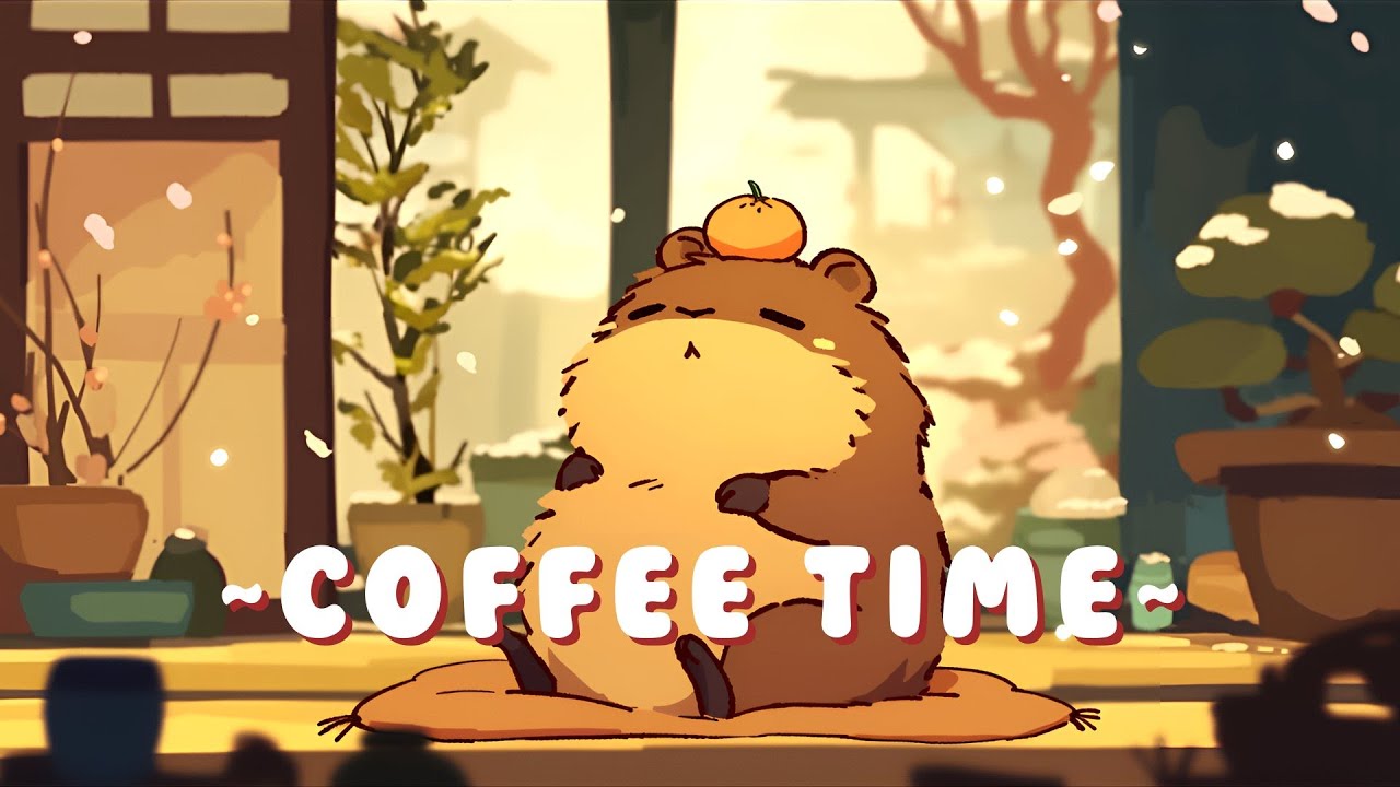 Capybara Chill Station | Chill Study Music Mix 🦫 🎮 ☕