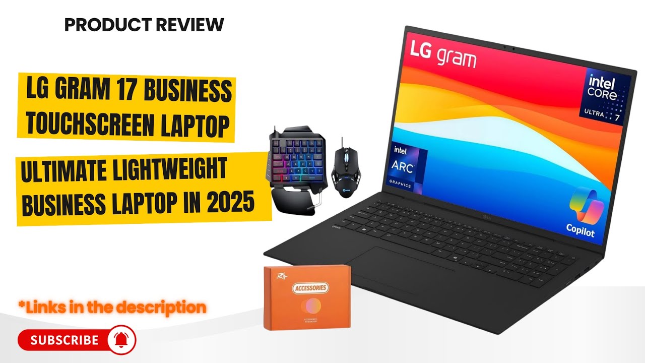 LG Gram 17 (2025) Review | Ultra 7 258V, 32GB RAM, 4TB SSD, 23.5Hr Battery, Copilot+ AI Laptop