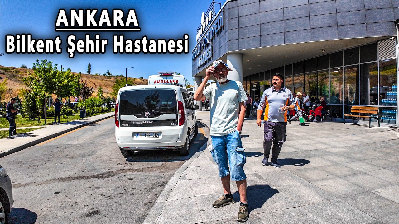 Bilkent Şehir Hastaneleri 4K Yürüyüş Turu | ANKARA City Hospitals Walking Tour