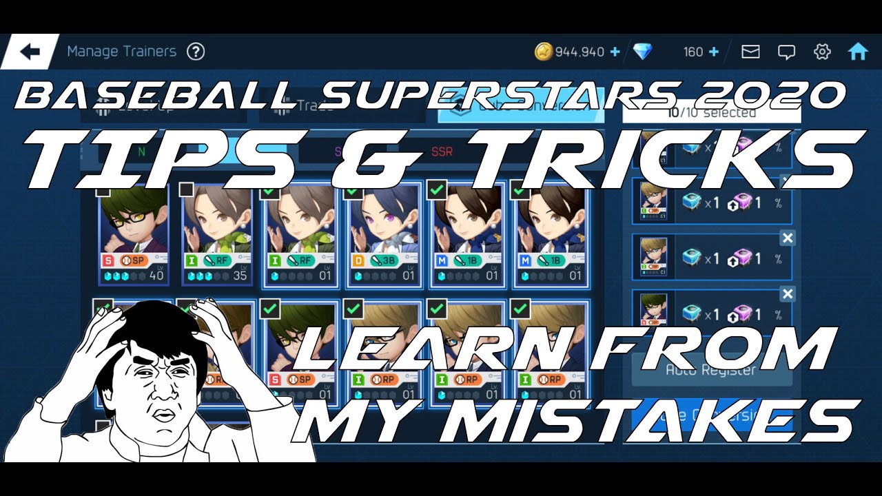 Baseball Superstars 2020 - DON'T DO THIS!! - Learn From My Mistakes! (Tips & Tricks)
