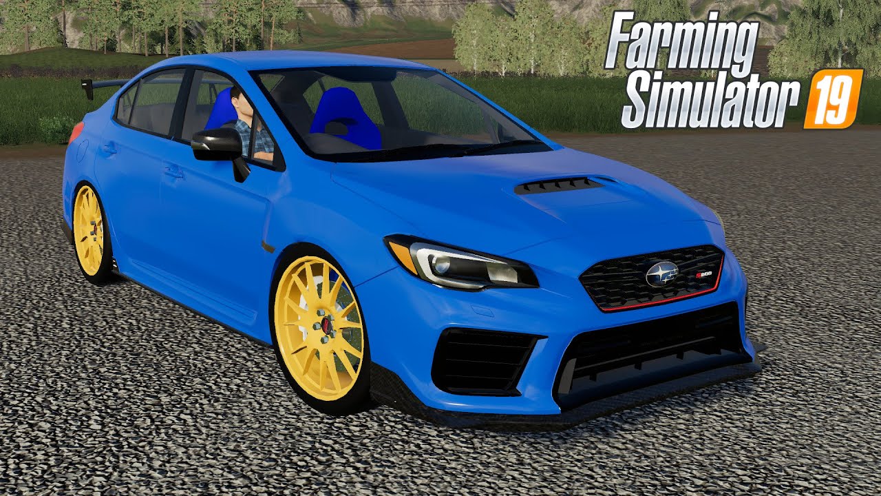 FS19 - Subaru Impreza STI S208 - Farming Simulator 2019 CAR MOD
