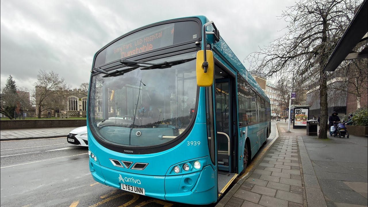 *Decent Enough*| Arriva Beds and Bucks|3939 LT63 UNN|Volvo B7RLE Wright Eclipse 2|Service 1