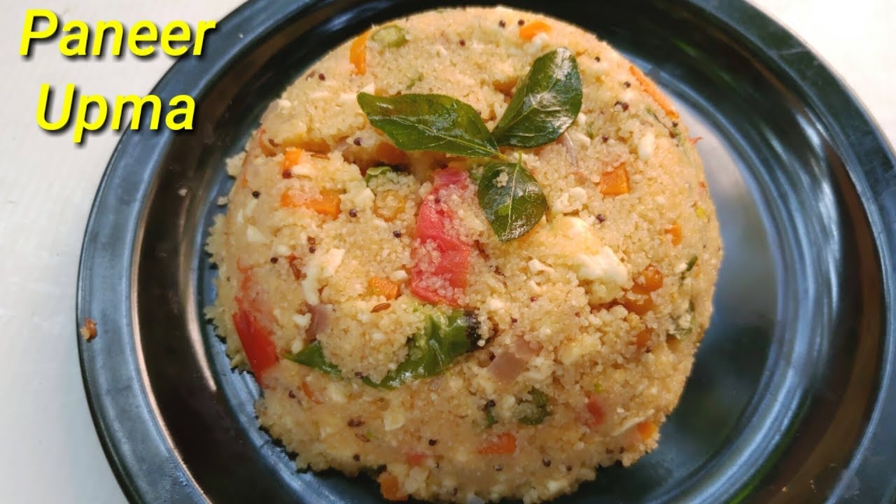 ರುಚಿಯಾದ ಪನೀರ್ ಉಪ್ಪಿಟ್ಟು | Paneer Upma Recipe in Kannada | Paneer Uppittu in Kannada
