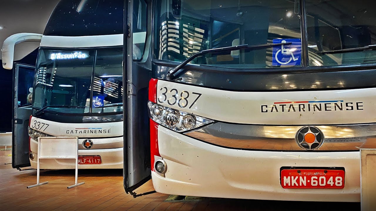 Viajando no G7 1600 LD da CATARINENSE! De Florianópolis Para Foz do Iguaçu