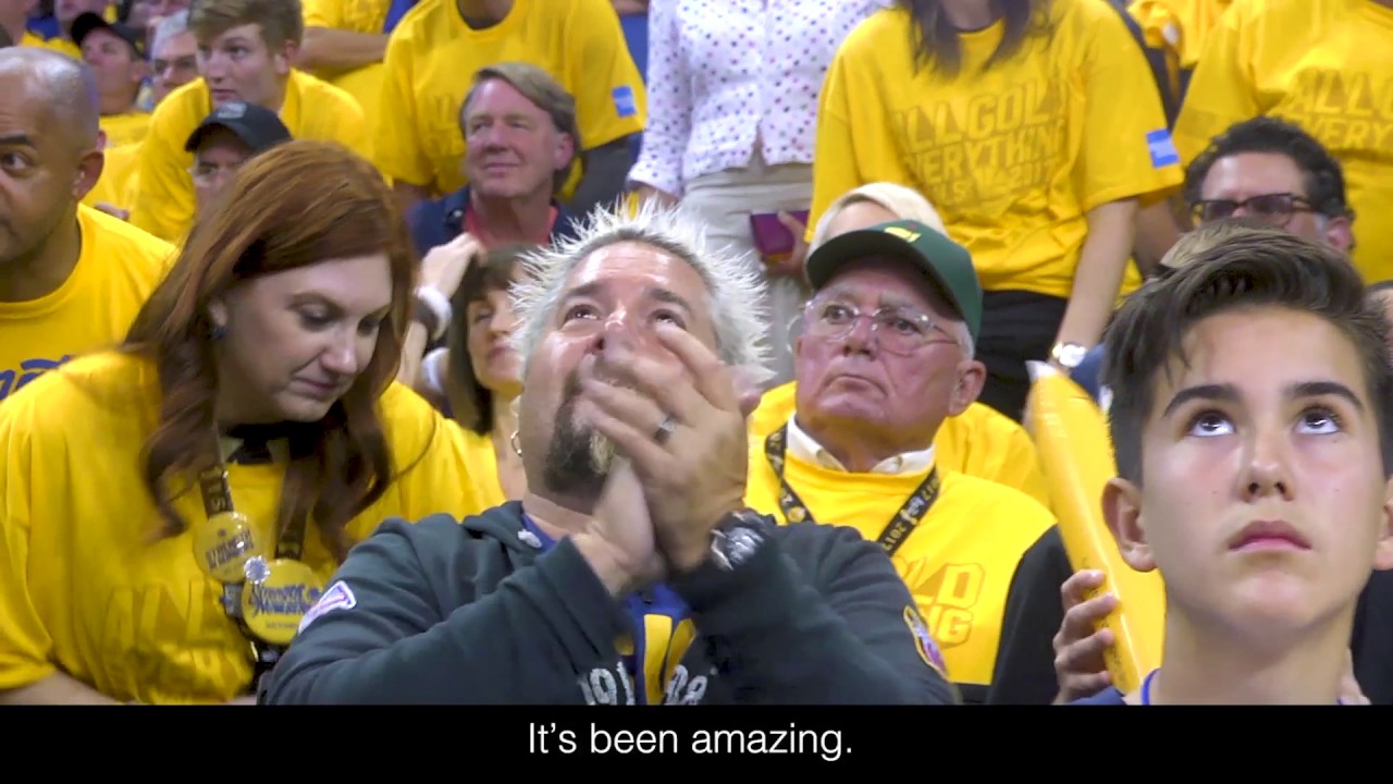 Behind The Scenes: Guy Fieri’s Trip To Finals Game 2