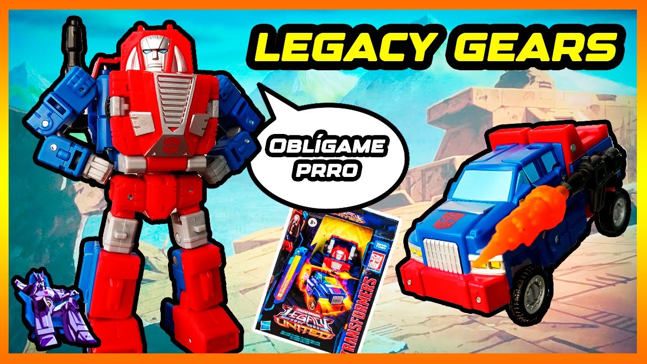 GEARS de Legacy United 😍 ​Todo chiquito, todo gruñoncito.