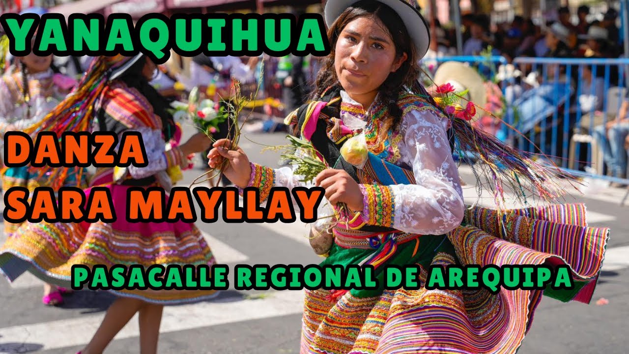¡Mira cómo baila Yanaquihua en el pasacalle regional de Arequipa!