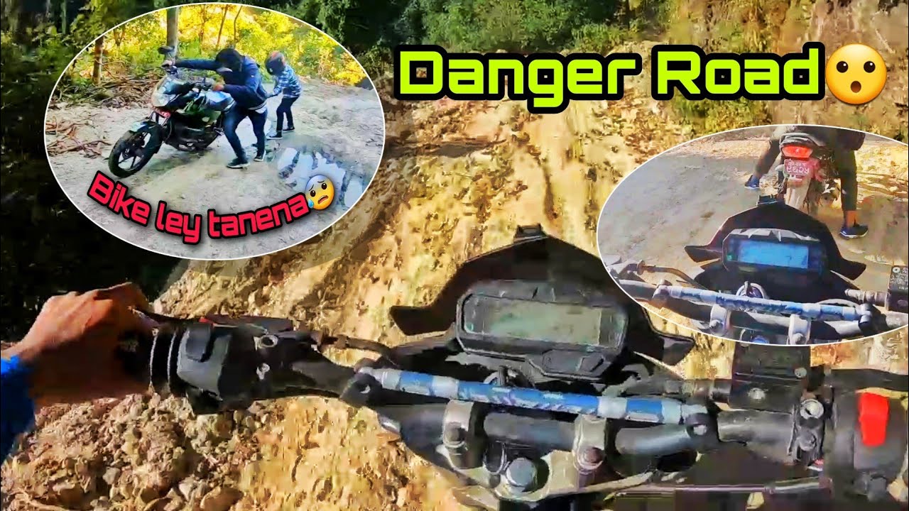 Dangerous Road | Adventure ride | Ride to chuli pokhari miklajung Pancthar PART 2   | YamahaFz150