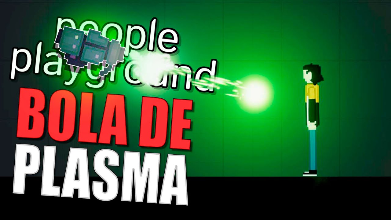 Bola ácida de plasma no People Playground (Boneworks 2d)